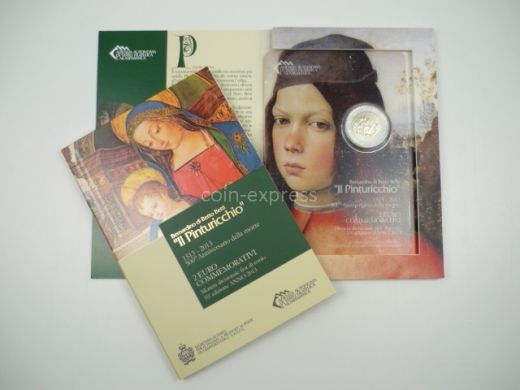 2 Euro Gedenkmünze San Marino 2013 Il Pinturicchio