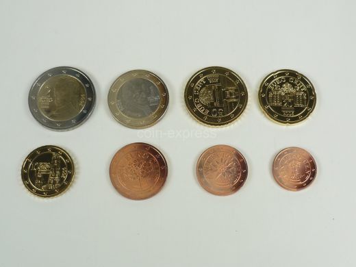 Euro Kursmünzensatz Österreich 2006