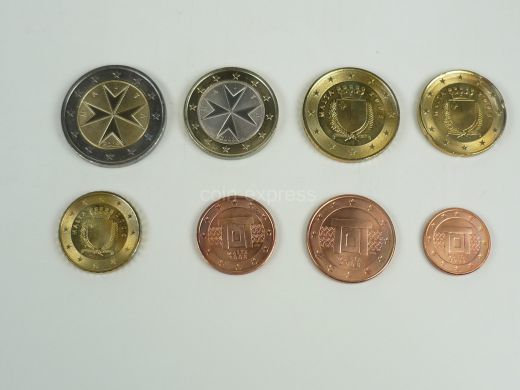 Euro Kursmünzensatz Malta 2008