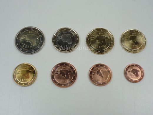 Euro Kursmünzensatz Estland 2011