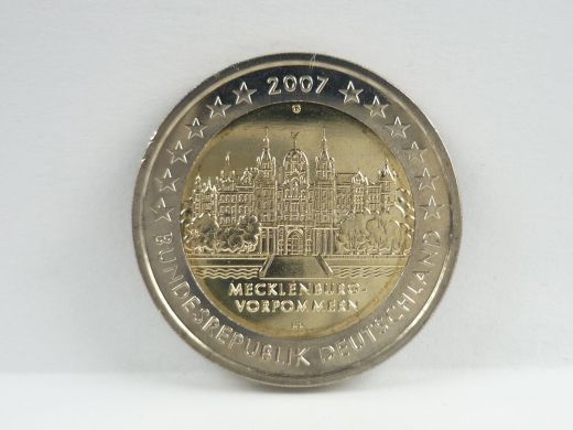 2 Euro Gedenkmünze Deutschland 2007 - Mecklenburg Vorpommern - G Karlsruhe