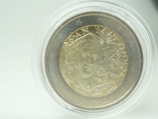 2 Euro Gedenkmünze San Marino 2006 Christoph Kolumbus