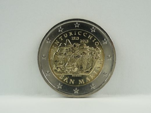 2 Euro Gedenkmünze San Marino 2013 - Il Pinturicchio