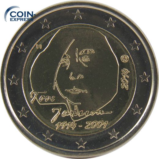 2 Euro Gedenkmünze Finnland 2014 - Tove Jansson