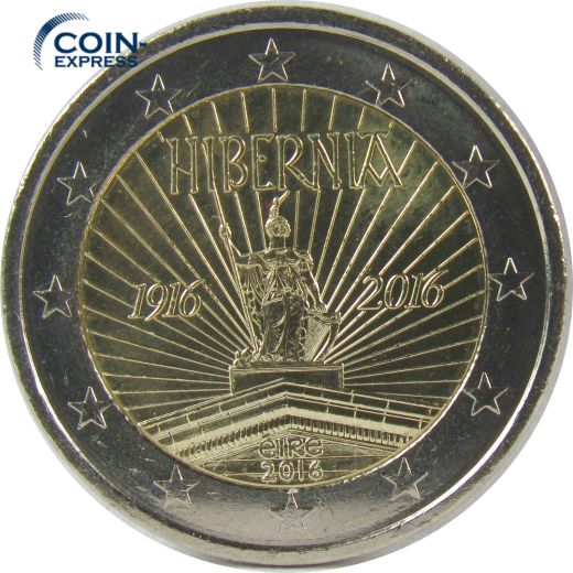 2 Euro Gedenkmünze Irland 2016 - 100 Jahre Osteraufstand