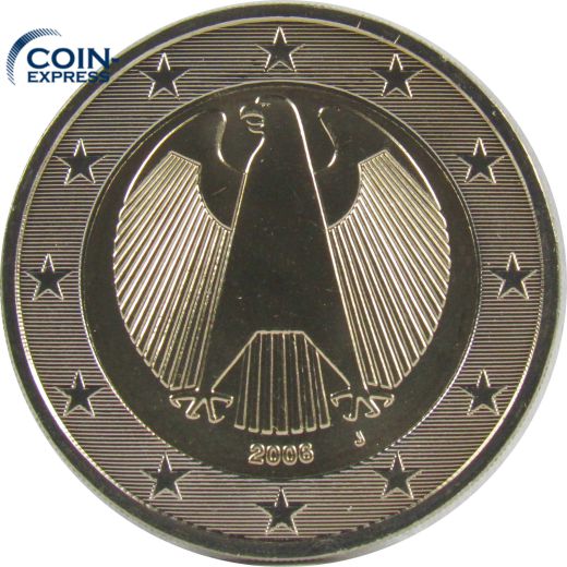 2 Euro Münze Deutschland 2006 - J Hamburg