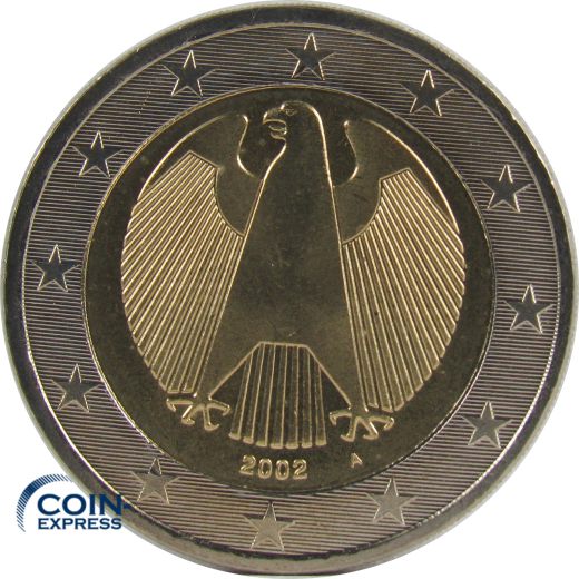 2 Euro Münze Deutschland 2002 - A Berlin