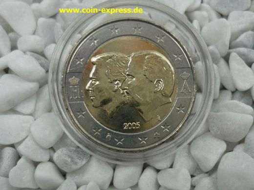 2 Euro Gedenkmünze Belgien 2005 - Wirtschaftsunion Belgien und Luxemburg
