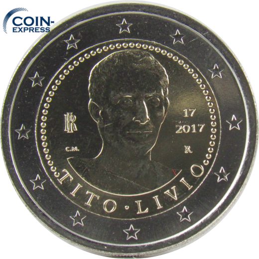 2 Euro Gedenkmünze Italien 2017 - Tito Livio