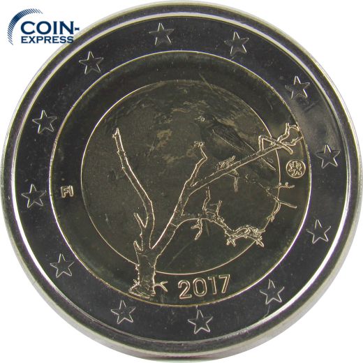 2 Euro Gedenkmünze Finnland 2017 - Finnische Natur