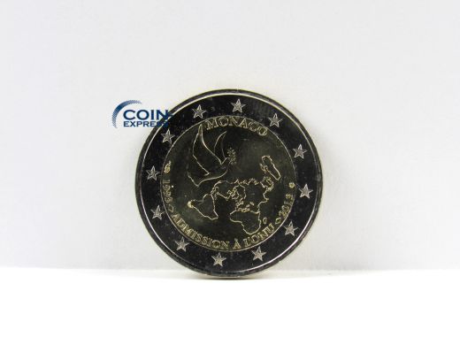 2 Euro Gedenkmünze Monaco 2013 - 20 Jahre UNO Mitgliedschaft