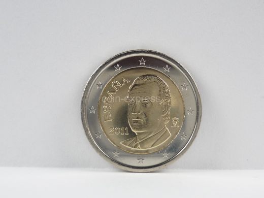 2 Euro Münze Spanien 2011