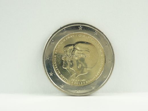 2 Euro Gedenkmünze Niederlande 2013 - Thronwechsel