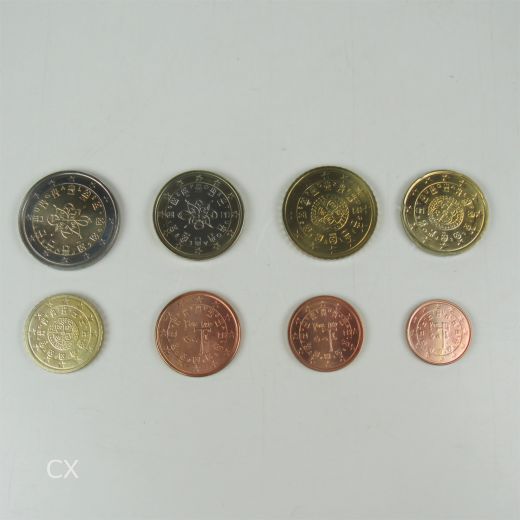 Euro Kursmünzensatz Portugal 2015