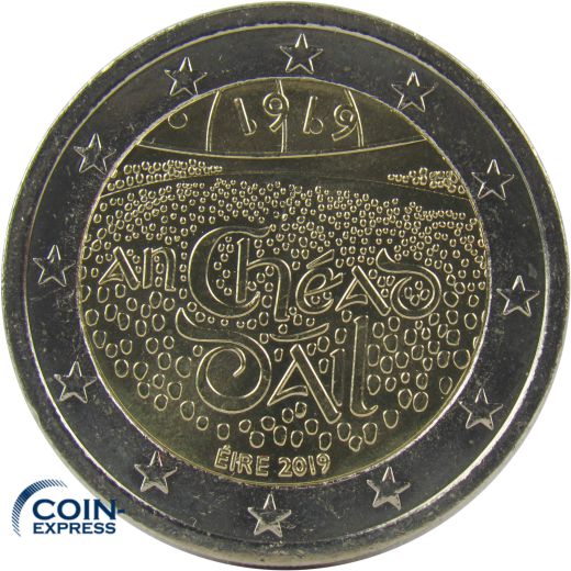 2 Euro Gedenkmünze Irland 2019 - Dail Eireann