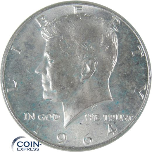 Half Dollar Münze USA 1964 John F. Kennedy
