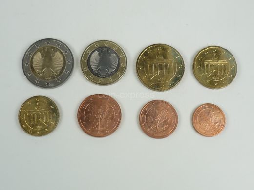 Euro Kursmünzensatz Deutschland 2008 A - Berlin