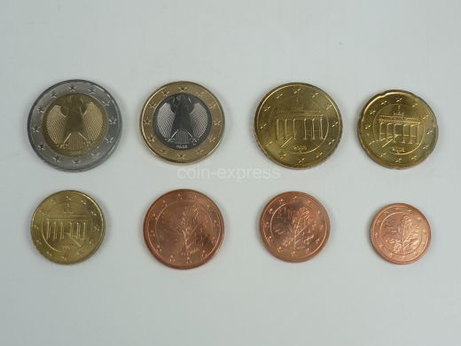 Euro Kursmünzensatz Deutschland 2008 G - Karlsruhe
