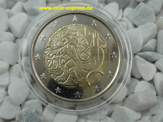 2 Euro Gedenkmünze Finnland 2010 - 150 Jahre Finnische Währung