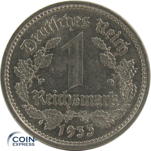 1 Reichsmark 1933 A