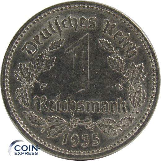 1 Reichsmark 1935 A