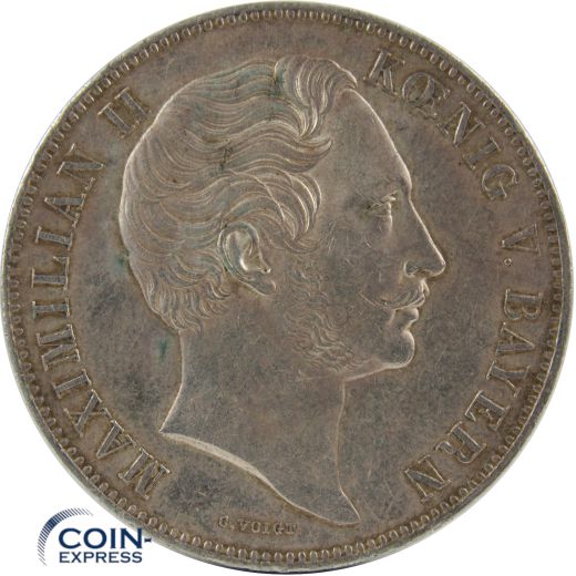 Doppeltaler Bayern 1856 Maximilian II.