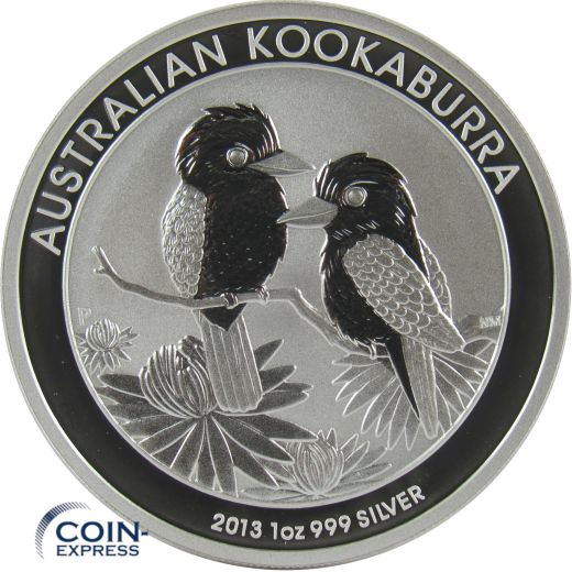 1 Dollar Gedenkmünze Australien 2013 Kookaburra; 1 OZ Silber