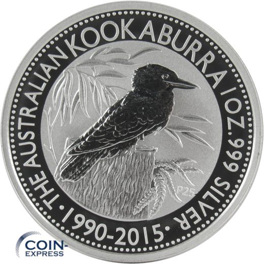 1 Dollar Gedenkmünze Australien 2015 Kookaburra; 1 OZ Silber