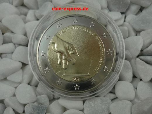 2 Euro Gedenkmünze Malta 2011 - Wahl der 1. Abgeordneten