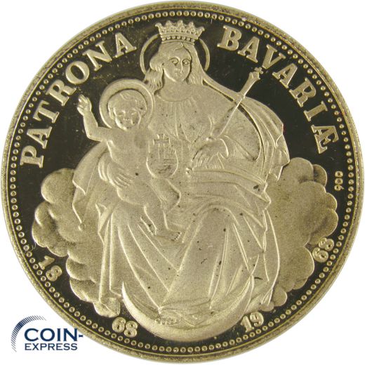 Medaille Deutschland 1968 - 50 Jahre Freistaat Bayern