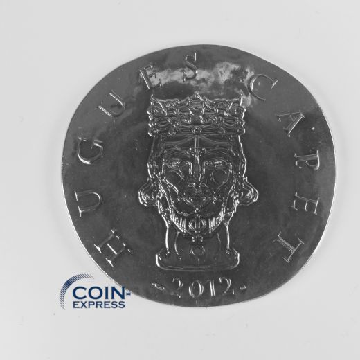10 Euro Gedenkmünze Frankreich 2012 - Hugues Capet