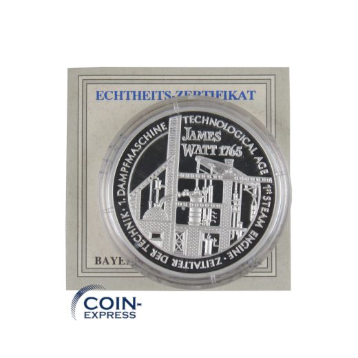 Medaille Deutschland 2000 - Chronik der Welt / James Watt