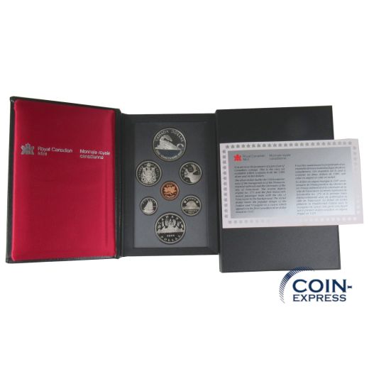 Dollar Kursmünzensatz Kanada 1986 PP Proof