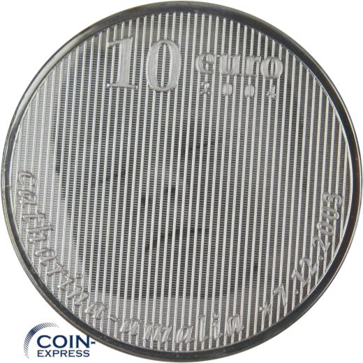 10 Euro Gedenkmünze Niederlande 2004 - Geburt Catharina-Amalia