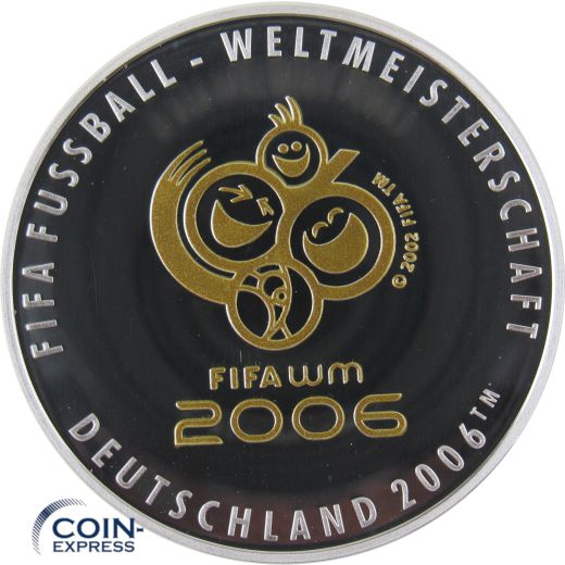 Silbermedaille Fußball Weltmeisterschaft Deutschland 2006