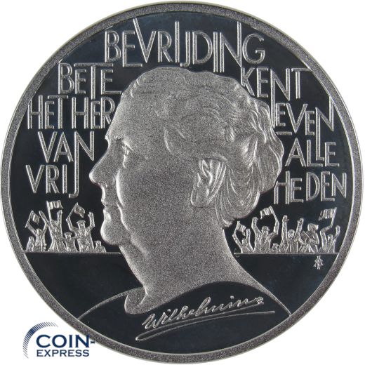 25 Ecu Niederlande 1995 50. Jahrestag der Befreiung