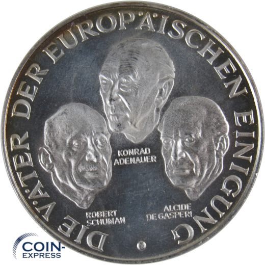 Medaille Deutschland - Die Väter der europäischen Einigung
