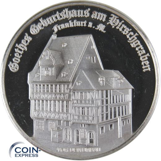 Medaille Deutschland Johann Wolfgang von Goethe