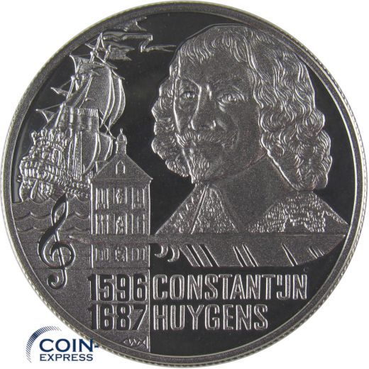 20 Euro Gedenkmünze Niederlande 1996 - Constantijn Huygens - Eurovorläufer
