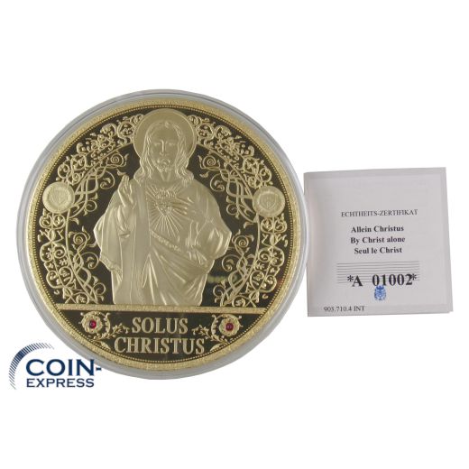 Medaille Deutschland 2017 Allein Christus