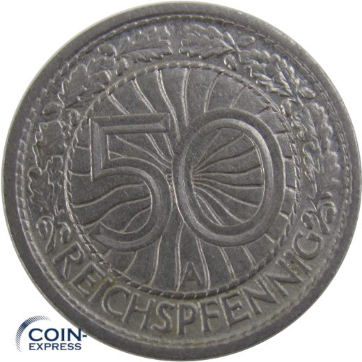 50 Reichspfennig 1928 A