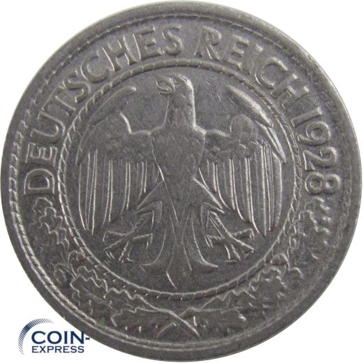 50 Reichspfennig 1928 A