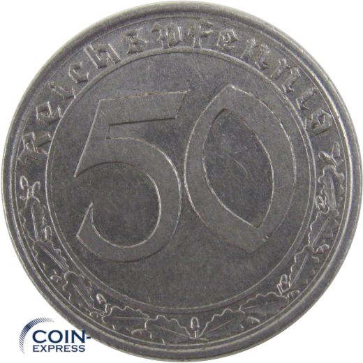 50 Reichspfennig 1938 A
