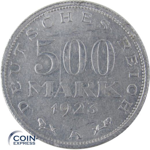 500 Mark Deutsches Reich 1923 A