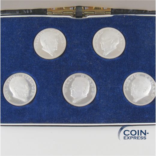 Die Medaillen der Bundeskanzler 1949 - 1974