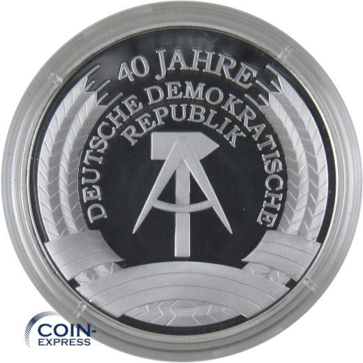 Medaille 40 Jahre DDR - Sandmännchen Fernsehen der DDR