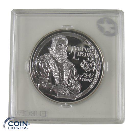 10 Euro Gedenkmünze Belgien 2006 - Justus Lipsius