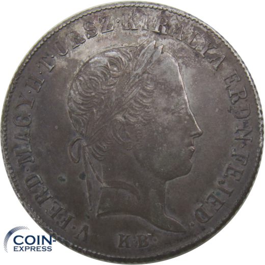20 Kreuzer Ungarn 1848 Ferdinand I.