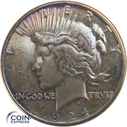 1 Peace Dollar USA 1924 - Philadelphia
