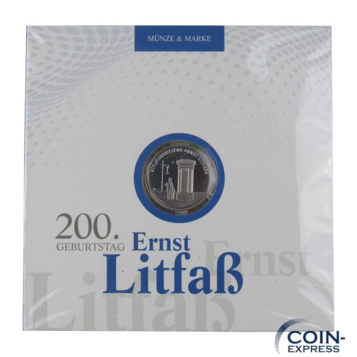20 Euro Deutschland 2016 Ernst Litfaß - Deutsche Post